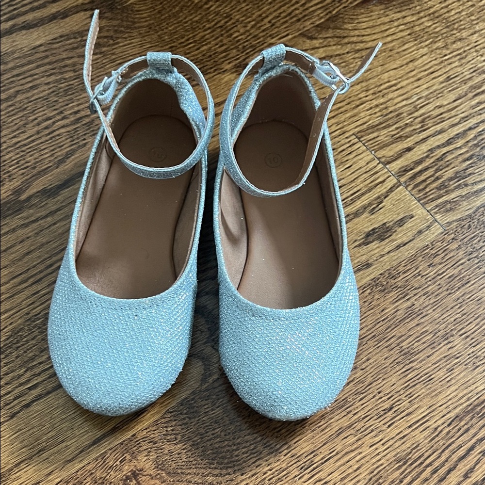 Kids silver Ballet Flats